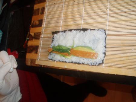 Maki Avocat Concombre Tofu...Et Heu...